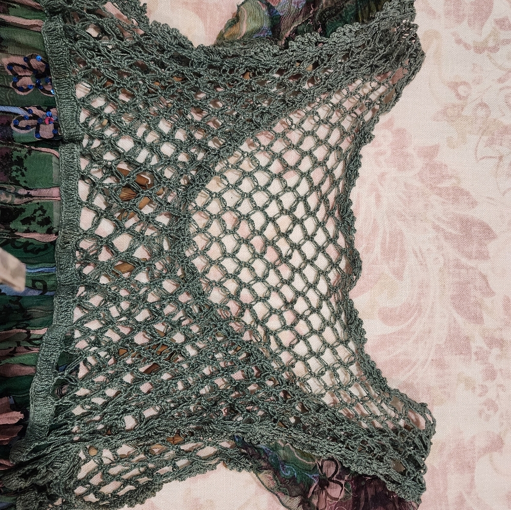 SOYA LONG DRESS.  SeeThrough dress. NWOT - Picture 10 of 10